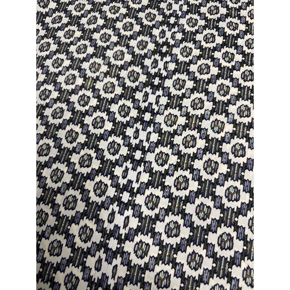 Tory Burch Floral Boho Blouse Shirt Oversized XS Flowy Luxury Resortwear - Picture 4 of 9